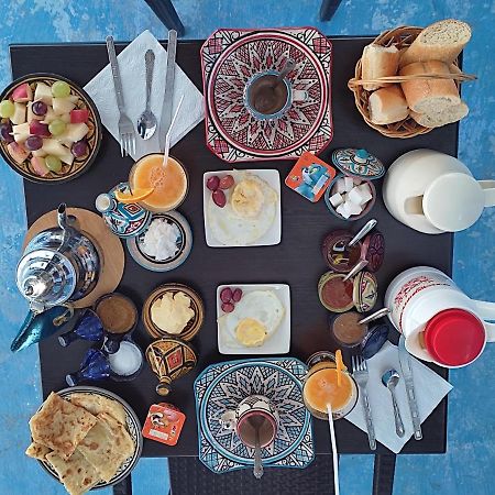 Casa El Haouta Hotel Чефчауен Екстериор снимка