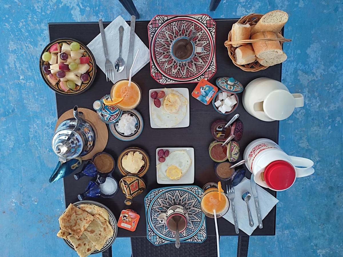 Casa El Haouta Hotel Чефчауен Екстериор снимка